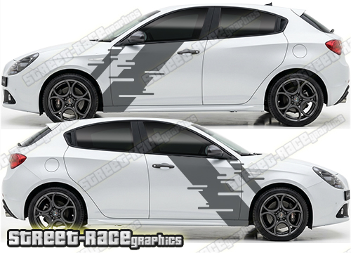 Large graphics 102 - Compatible with Alfa Romeo Giulietta