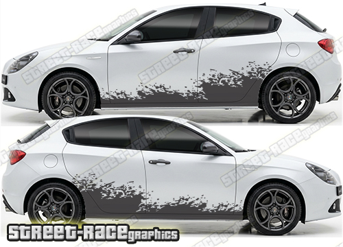 Large graphics 104 - Compatible with Alfa Romeo Giulietta