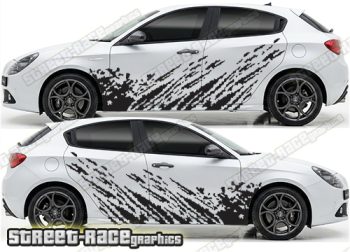 Large graphics 110 - Compatible with Alfa Romeo Giulietta