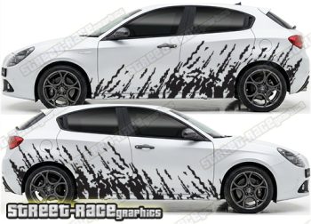 Large graphics 111 - Compatible with Alfa Romeo Giulietta