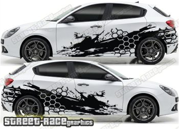 Large graphics 113 - Compatible with Alfa Romeo Giulietta