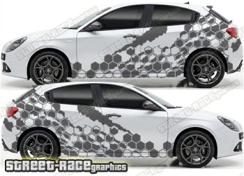 Large graphics 117 - Compatible with Alfa Romeo Giulietta