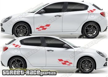 Large graphics 119 - Compatible with Alfa Romeo Giulietta
