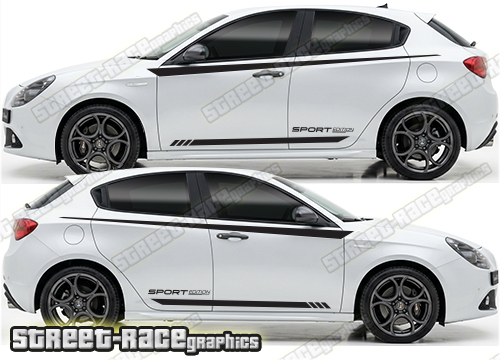 Large graphics 121 - Compatible with Alfa Romeo Giulietta