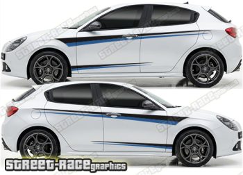 Large graphics 201 - Compatible with Alfa Romeo Giulietta
