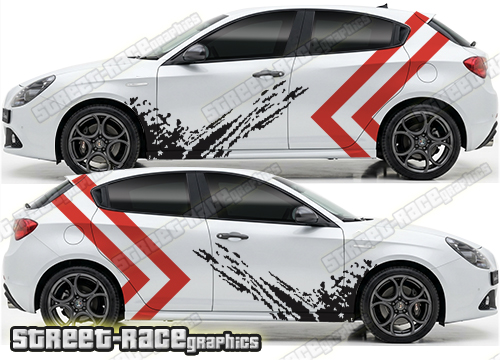 Large graphics 204 - Compatible with Alfa Romeo Giulietta