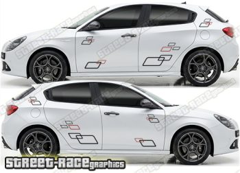 Large graphics 205 - Compatible with Alfa Romeo Giulietta