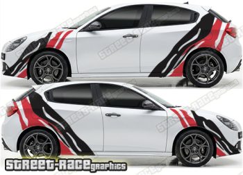 Large graphics 206 - Compatible with Alfa Romeo Giulietta