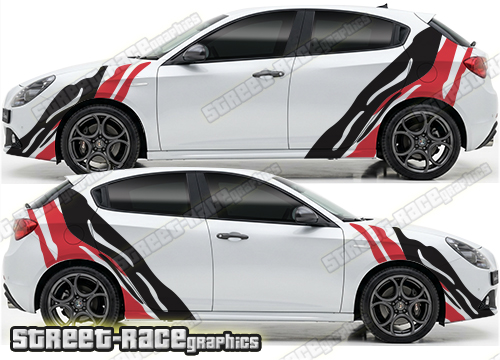 Large graphics 206 - Compatible with Alfa Romeo Giulietta