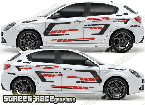 Large graphics 212 - Compatible with Alfa Romeo Giulietta