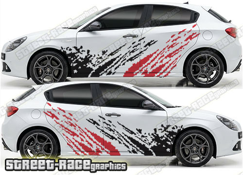 Large graphics 214 - Compatible with Alfa Romeo Giulietta
