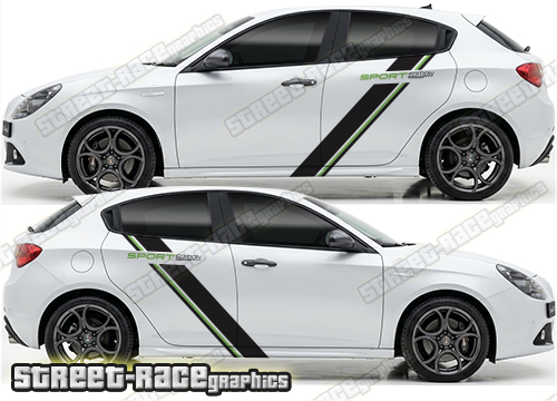 Large graphics 218 - Compatible with Alfa Romeo Giulietta