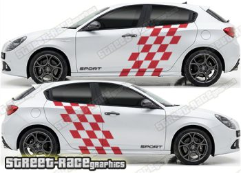Large graphics 219 - Compatible with Alfa Romeo Giulietta