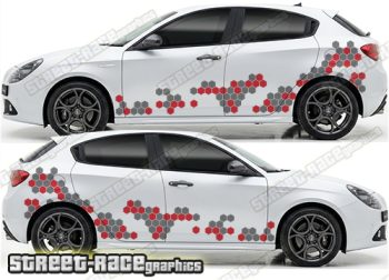 Large graphics 220 - Compatible with Alfa Romeo Giulietta