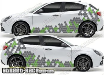 Large graphics 221 - Compatible with Alfa Romeo Giulietta