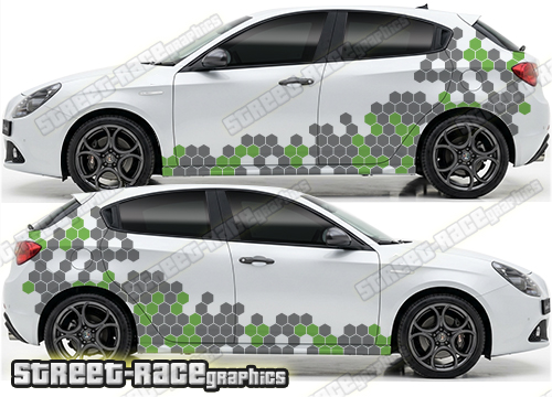 Large graphics 221 - Compatible with Alfa Romeo Giulietta