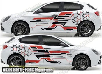 Large graphics 224 - Compatible with Alfa Romeo Giulietta