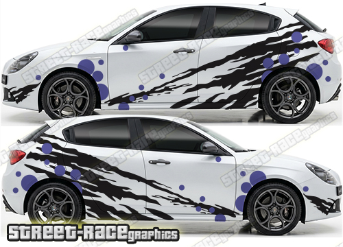 Large graphics 227 - Compatible with Alfa Romeo Giulietta