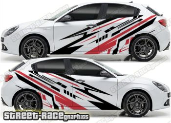 Large graphics 230 - Compatible with Alfa Romeo Giulietta