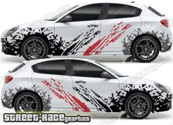 Large graphics 301 - Compatible with Alfa Romeo Giulietta