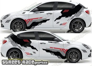 Large graphics 302 - Compatible with Alfa Romeo Giulietta