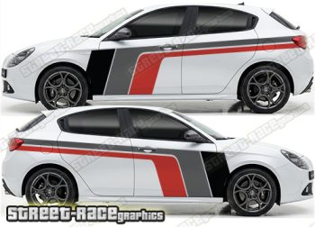 Large graphics 303 - Compatible with Alfa Romeo Giulietta