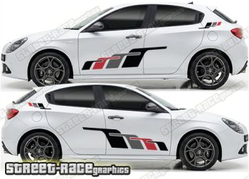 Large graphics 305 - Compatible with Alfa Romeo Giulietta