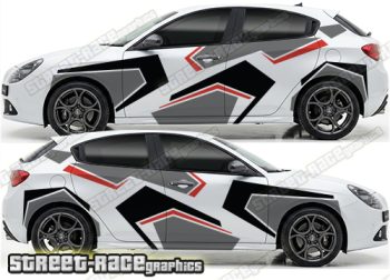Large graphics 307 - Compatible with Alfa Romeo Giulietta