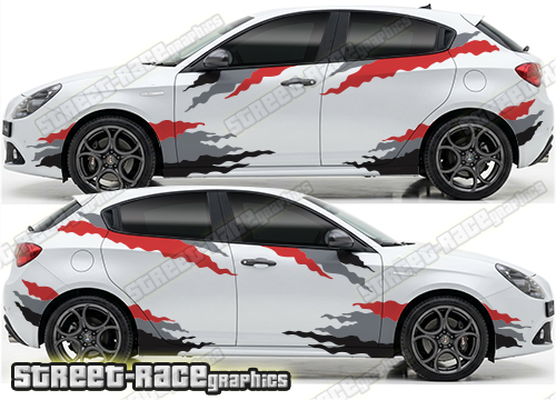 Large graphics 309 - Compatible with Alfa Romeo Giulietta