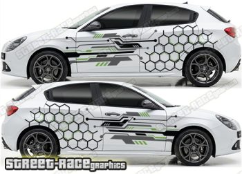 Large graphics 312 - Compatible with Alfa Romeo Giulietta