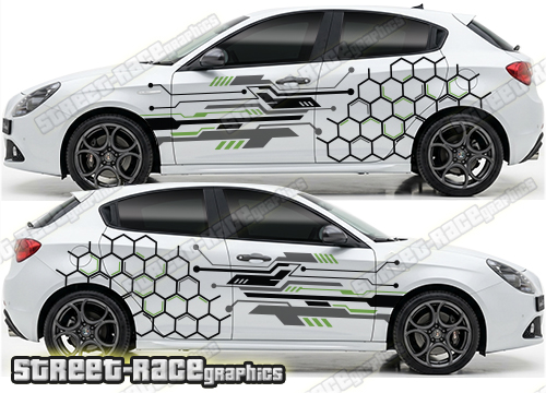 Large graphics 312 - Compatible with Alfa Romeo Giulietta