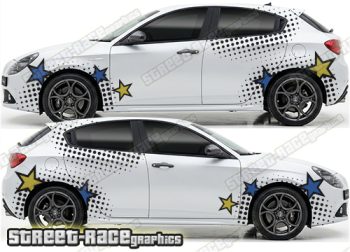 Large graphics 313 - Compatible with Alfa Romeo Giulietta