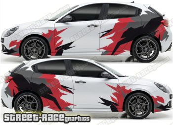 Large graphics 314 - Compatible with Alfa Romeo Giulietta