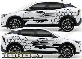 Large graphics 114 - Compatible with Alfa Romeo Junior