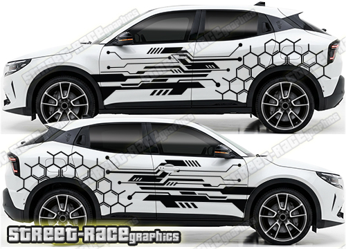 Large graphics 114 - Compatible with Alfa Romeo Junior