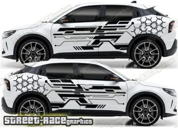 Large graphics 115 - Compatible with Alfa Romeo Junior
