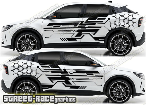 Large graphics 115 - Compatible with Alfa Romeo Junior