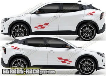 Large graphics 119 - Compatible with Alfa Romeo Junior