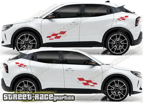 Large graphics 119 - Compatible with Alfa Romeo Junior