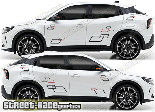 Large graphics 205 - Compatible with Alfa Romeo Junior