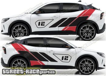 Large graphics 210 - Compatible with Alfa Romeo Junior