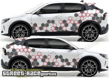 Large graphics 222 - Compatible with Alfa Romeo Junior