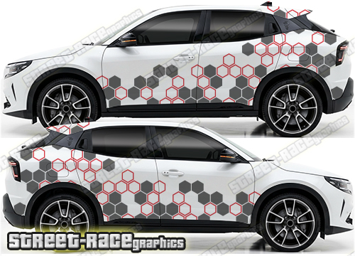 Large graphics 222 - Compatible with Alfa Romeo Junior