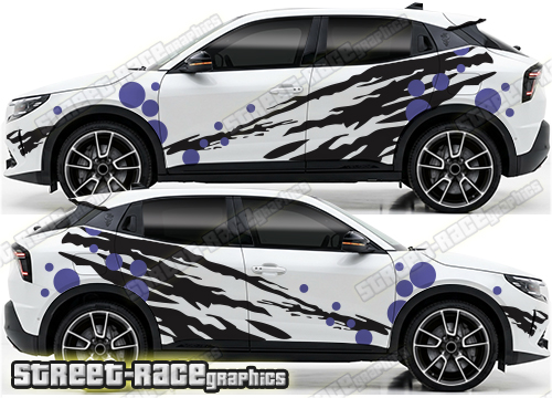 Large graphics 227 - Compatible with Alfa Romeo Junior