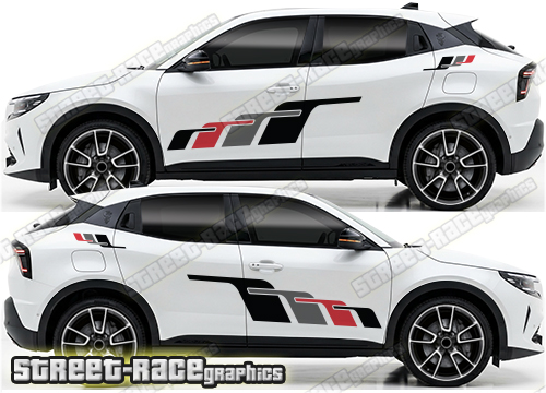 Large graphics 305 - Compatible with Alfa Romeo Junior