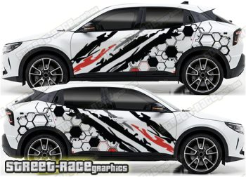 Large graphics 308 - Compatible with Alfa Romeo Junior
