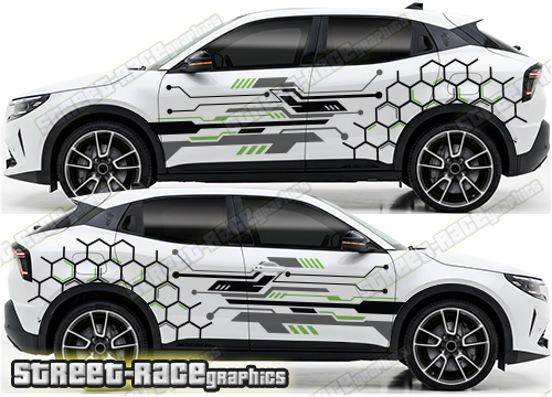 Large graphics 312 - Compatible with Alfa Romeo Junior