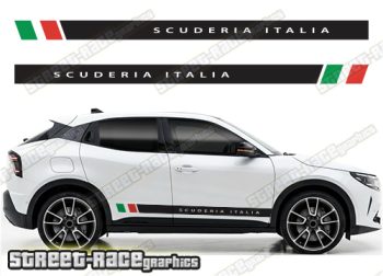 Racing stripes 009 Scuderia Italia - Compatible with Alfa Romeo Junior