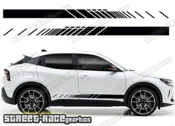 Racing stripes 102 - Compatible with Alfa Romeo Junior