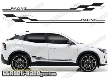 Racing stripes 104 - Compatible with Alfa Romeo Junior
